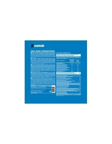ZUMUB 100% WHEY CONCENTRADA 1KG SIN...