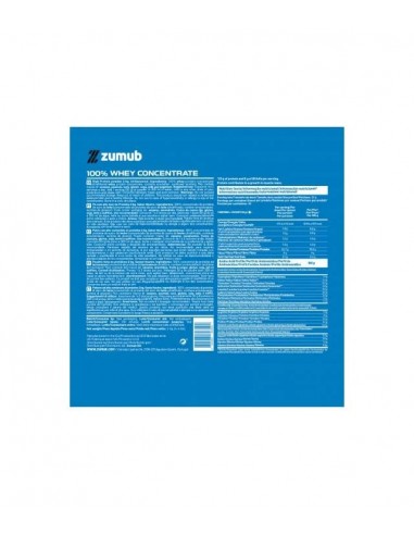ZUMUB 100% WHEY CONCENTRADA 2KG SIN...
