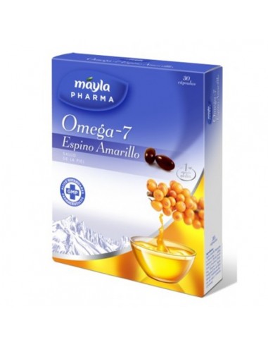 OMEGA 7 ESPINO AMARILLO  30 CAPSULAS