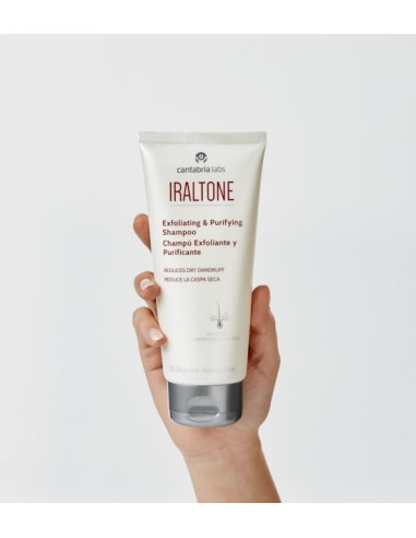 IRALTONE CHAMPÚ EXFOLIANTE Y PURIFICANTE 200ML