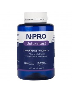 NPRO DETOXINTEST  90 CAPSULAS