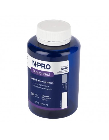 NPRO DETOXINTEST  90 CAPSULAS