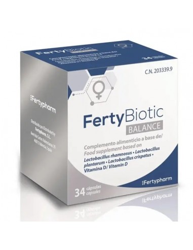 FERTYBIOTIC BALANCE  34 CAPSULAS