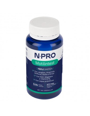 NPRO MOTILINTEST  60 CAPSULAS