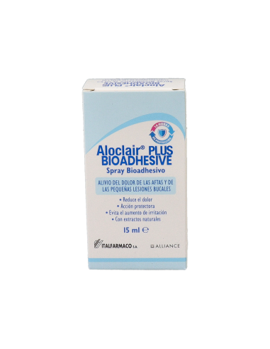 ALOCLAIR PLUS BIOADHESIVE  SPRAY 15 ML