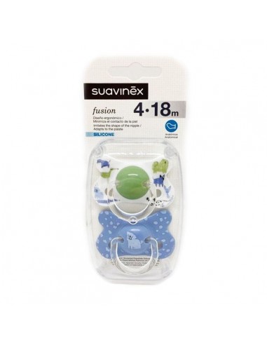 SUAVINEX CHUPETE SILICONA FISIOLOGICO...