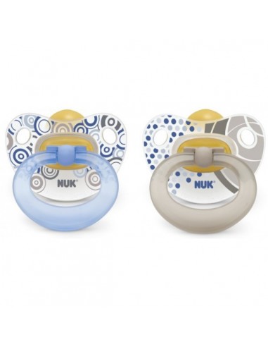 NUK Classic Happy Kids Chupetes Látex...