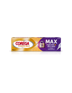 COREGA MAX FIJACIÓN + SELLADO CREMA ADHESIVA DENTAL SIN SABOR 70G