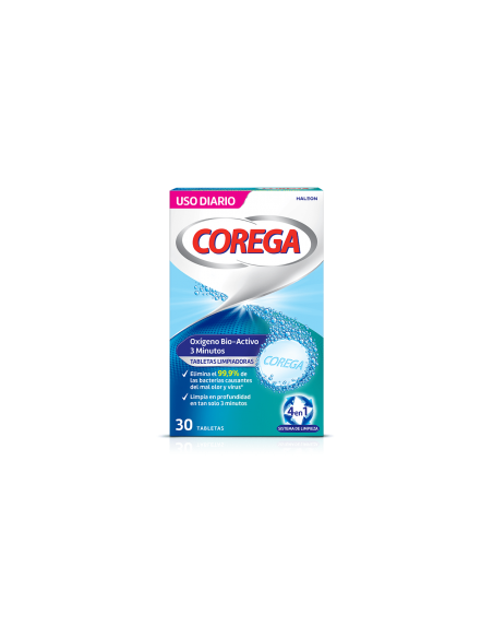 COREGA OXÍGENO BIO-ACTIVO 3 MINUTOS 108 TABLETAS
