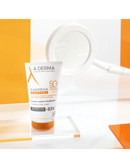 A-DERMA EXOMEGA PROTECTOR SOLAR EMOLIENTE SPF50+ 150ML