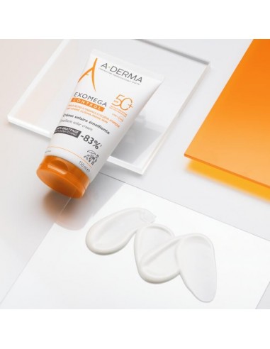 A-DERMA EXOMEGA PROTECTOR SOLAR EMOLIENTE SPF50+ 150ML