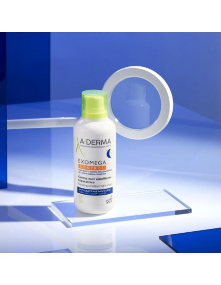 A-DERMA EXOMEGA CREMA NOCHE REPARADORA EMOLIENTE 400ML