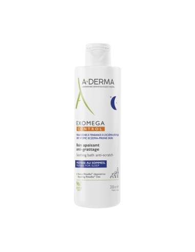 A-DERMA EXOMEGA CONTROL BAÑO CALMANTE ANTIPICOR 200ML