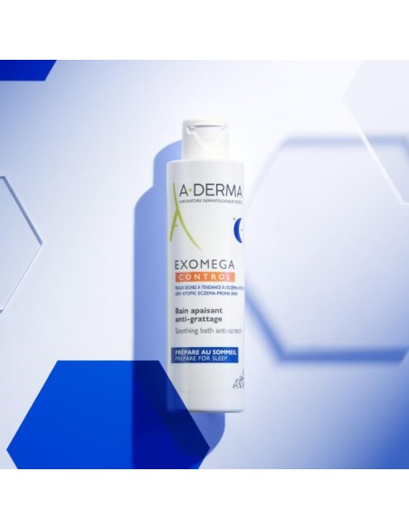 A-DERMA EXOMEGA CONTROL BAÑO CALMANTE ANTIPICOR 200ML
