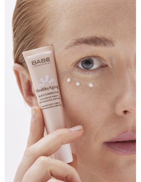 BABE HEALTHYAGING+ MULTI CORRECTOR TENSOR OJOS Y LABIOS 15ML