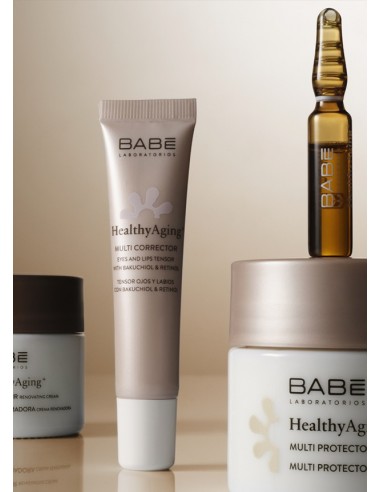 BABE HEALTHYAGING+ MULTI CORRECTOR TENSOR OJOS Y LABIOS 15ML
