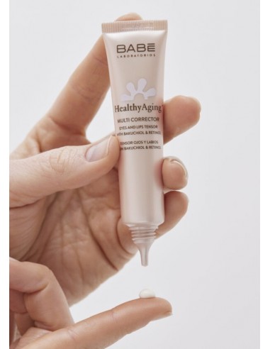 BABE HEALTHYAGING+ MULTI CORRECTOR TENSOR OJOS Y LABIOS 15ML