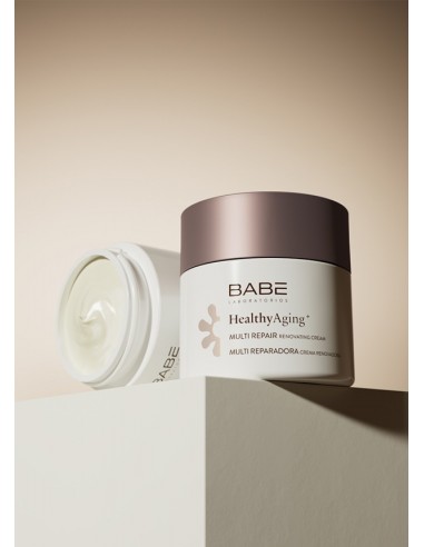 BABE HEALTHYAGING+ CREMA MULTI REPARADORA RENOVADORA NOCHE 50ML