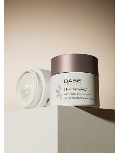 BABE HEALTHYAGING+ CREMA MULTI REPARADORA RENOVADORA NOCHE 50ML