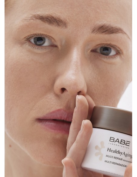 BABE HEALTHYAGING+ CREMA MULTI REPARADORA RENOVADORA NOCHE 50ML
