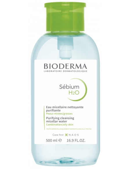 BIODERMA SÉBIUM H2O CON DISPENSADOR 500ML