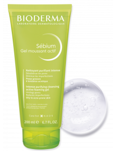 BIODERMA SÉBIUM GEL MOUSSANT ACTIF 200ML 2