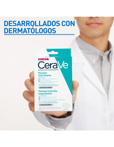 CERAVE PARCHES ANTI GRANOS 22 UND