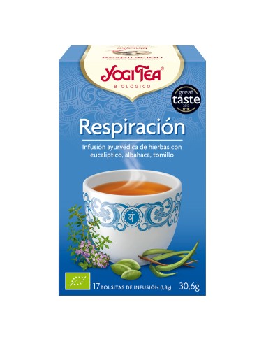 YOGI TEA RESPIRACION 17 BOLSITAS