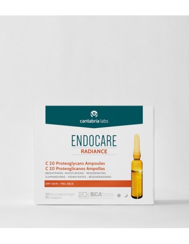 ENDOCARE RADIANCE C20 PROTEOGLICANOS AMPOLLAS 30 UND 2ML