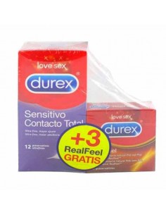 DUREX SENSITIVO CONTACTO...