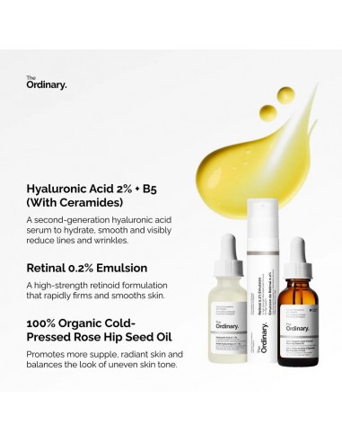 The Ordinary The Nightly Set Rutina...