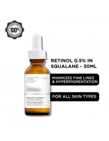 The Ordinary Retinol 0.5% in Squalane...