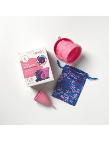 APOSÁN COPA MENSTRUAL TALLA L MUJER 1UD