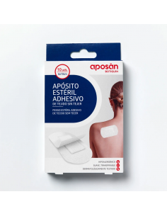 APOSÁN APÓSITO ESTÉRIL ADHESIVO 6 X 10CM 10UDS