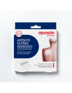 APOSÁN APÓSITO ESTÉRIL ADHESIVO 10 X 10CM 10UDS