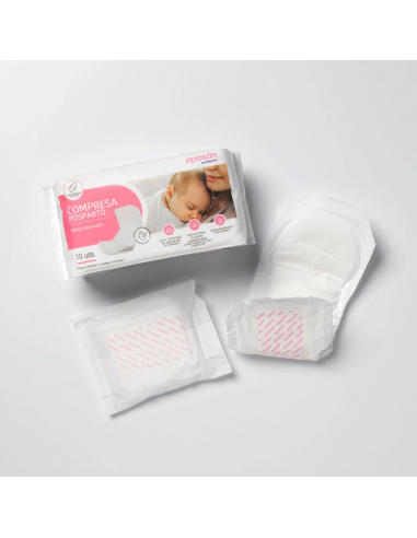 APOSÁN MATERNITY COMPRESAS POSPARTO 10UDS