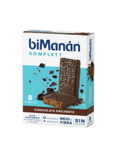 BIMANÁN BARRITA KOMPLETT DE CHOCOLATE CRUJIENTE 35GRS 8UND