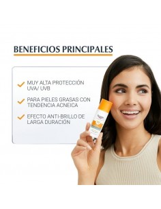 EUCERIN SUN GEL CREMA OIL CONTROL DRY TOUCH FPS50+ 50ML 2