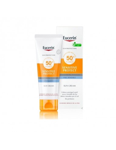 EUCERIN SUN PROTECTION SUN FACE SENSITIVE PROTECT CREAM FPS50+ 50ML