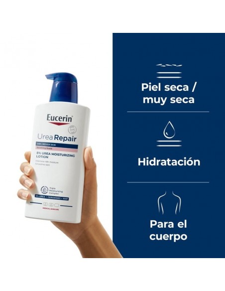 EUCERIN UREAREPAIR LOCIÓN HIDRATANTE 5% UREA 400ML