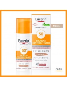 EUCERIN SUN PIGMENT CONTROL FPS50+ TONO MEDIO 50ML 2