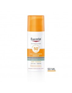 EUCERIN SUN FACE OIL CONTROL FPS50+ TONO CLARO 50ML