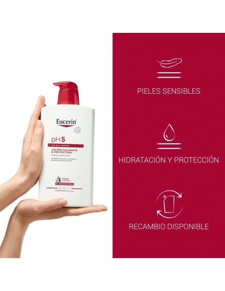 EUCERIN PH5 LOCIÓN CALMANTE Y PROTECTORA 1L