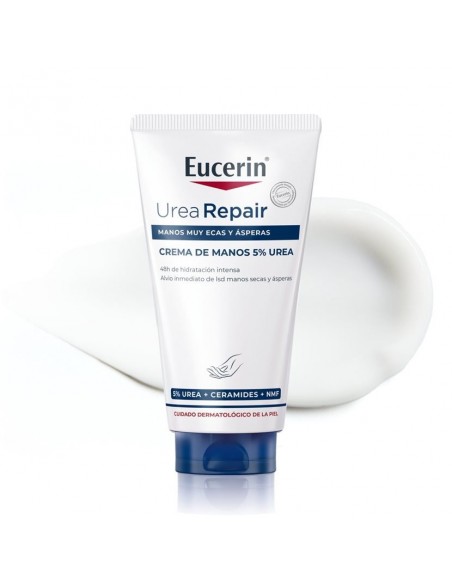 EUCERIN UREAREPAIR CREMA DE MANOS UREA 5% 75ML