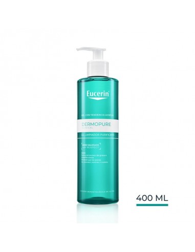 EUCERIN DERMOPURE GEL LIMPIADOR PURIFICANTE 400ML
