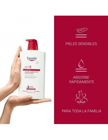 EUCERIN PH5 LOCIÓN HIDRATANTE ULTRALIGERA 1L