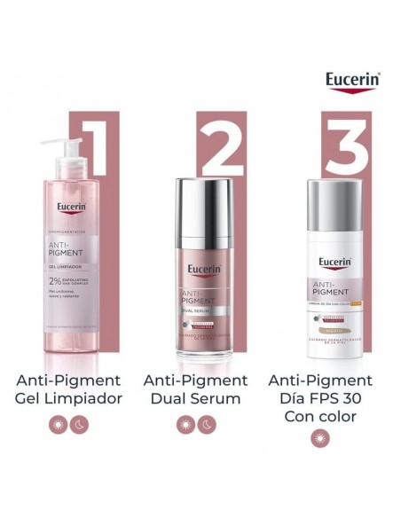 EUCERIN ANTI-PIGMENT DíA FPS30 TONO MEDIO 50ML