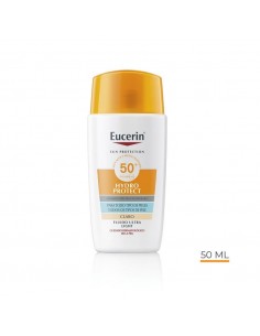 EUCERIN SUN FACE HYDRO PROTECT ULTRA LIGHT FLUID TINTE CLARO SPF50+ 50ML
