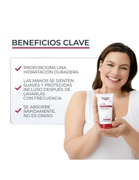 EUCERIN PH5 CREMA DE MANOS PIEL SECA Y SENSIBLE 75ML