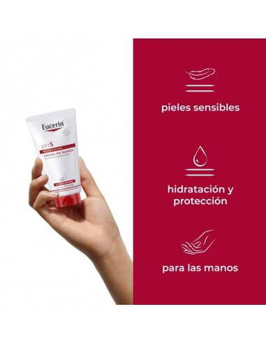 EUCERIN PH5 CREMA DE MANOS PIEL SECA Y SENSIBLE 75ML